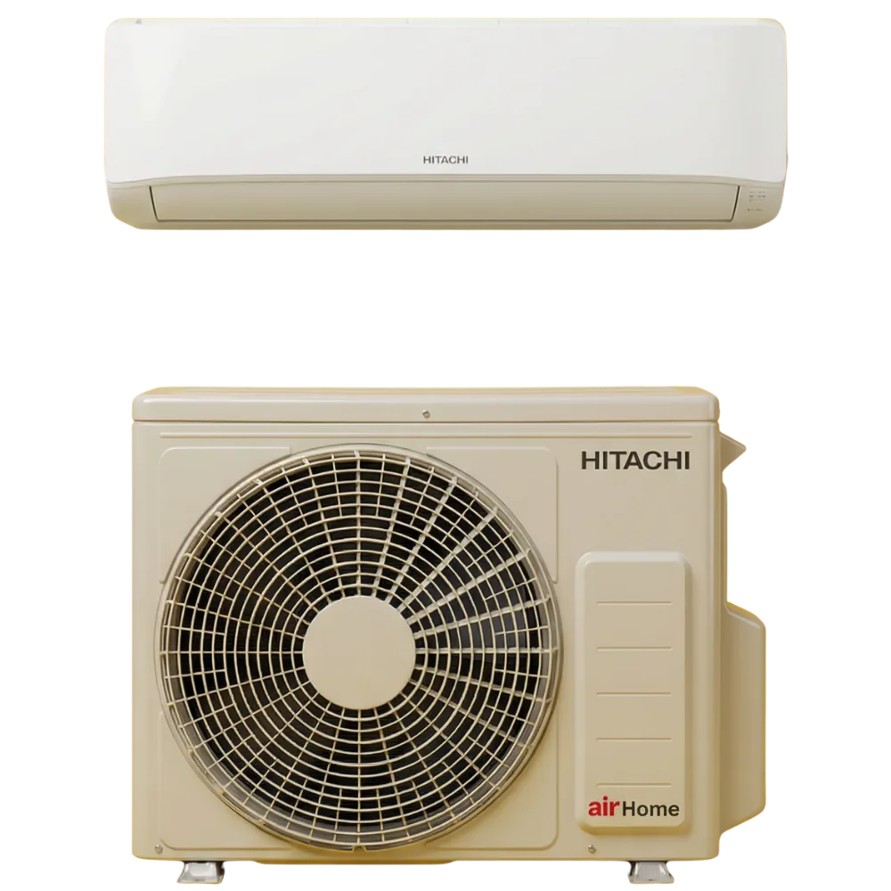 Hitachi ductless mini split indoor head and outdoor unit